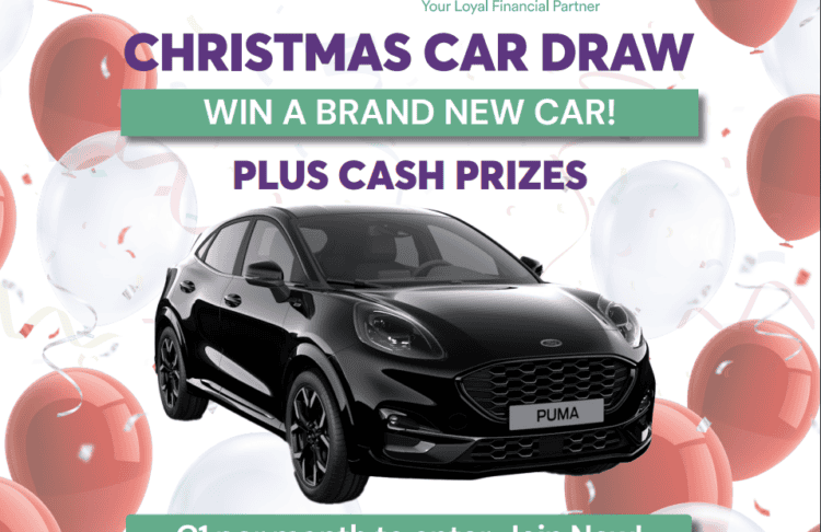 Claddagh Credit Union Christmas Car draw